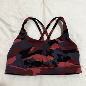 Lululemon Camo Sports Bra
